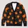 Pumpkins And Black Cats For Cozy Halloween And Autumn Outings For Women All Season Long All-over Print Knitted Cardigan - 1