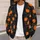 Pumpkins And Black Cats For Cozy Halloween And Autumn Outings For Women All Season Long All-over Print Knitted Cardigan - 5