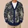 Jackalope Moths and Moonlit Botanicals for Dark Cottagecore Autumn Layering Style All-over Print Knitted Cardigan - 6