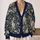 Jackalope Moths and Moonlit Botanicals for Dark Cottagecore Autumn Layering Style All-over Print Knitted Cardigan - 2