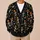 Dancing Skeletons and Jack-O'-Lanterns for Halloween Parties and Autumn Nights All-over Print Knitted Cardigan - 6