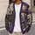 Purple Witchy Moon Raven Mushrooms for Autumn Cottagecore Layering and Everyday Wear All-over Print Knitted Cardigan - 5