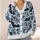 Gothic Bat and Blackberry Botanicals for Autumn Layering and Everyday Dark Academia All-over Print Knitted Cardigan - 4