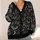 Gothic Raven Bat Moon Motifs for Everyday Occult Style and Teenagers All-over Print Knitted Cardigan - 4
