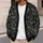 Gothic Raven Bat Moon Motifs for Everyday Occult Style and Teenagers All-over Print Knitted Cardigan - 5