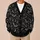 Gothic Raven Bat Moon Motifs for Everyday Occult Style and Teenagers All-over Print Knitted Cardigan - 6