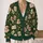 Vintage Teacup And Book Motifs For Cozy Autumn Reading Days And Tea Lover Gifts All-over Print Knitted Cardigan - 2