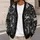 Gothic Moon Rabbit Moth Motifs for Everyday Occult Style and Teenagers All-over Print Knitted Cardigan - 5