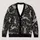 Gothic Moon Rabbit Moth Motifs for Everyday Occult Style and Teenagers All-over Print Knitted Cardigan - 1
