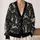 Gothic Moon Rabbit Moth Motifs for Everyday Occult Style and Teenagers All-over Print Knitted Cardigan - 2