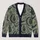 Gothic Crescent Moon Bats And Botanical Night Sky For Everyday Layering Teen Style All-over Print Knitted Cardigan - 1