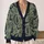 Gothic Crescent Moon Bats And Botanical Night Sky For Everyday Layering Teen Style All-over Print Knitted Cardigan - 2