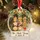 Personalized Family Shaker Ornament – Custom Names & Year Gingerbread Snow Globe Christmas Keepsake - 1