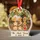 Personalized Family Shaker Ornament – Custom Names & Year Gingerbread Snow Globe Christmas Keepsake - 4