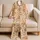 Capybara Citrus Cozy Summer Nighttime Comfort Gift For Boys And Girls Ages 3 To 10 Satin Pajamas Set - 5