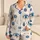 Blue Eye Celestial Motifs For Everyday Lounging, Travel And Vacation Gifts For Kids Satin Pajamas Set - 1