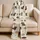 Cute Dachshund Gift Motif for Cozy Holiday Lounge Style, Soft Boutique Home Wear Satin Pajamas Set - 5
