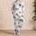 Blue Evil Eye Moon Motif Sleep Set for Cozy Giftable Lounge Nights At Home for Women Satin Pajamas Set - 4