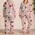 Pastel Donut Treats For Cozy Bedtime, Sweet At-Home Relaxation, And Women's Gifts For Her Satin Pajamas Set - 2
