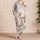 Sweet Teddy Bears And Candy Motifs For Cozy Family Nights And Giftable Wear At Home Satin Pajamas Set - 4