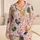 Rooster And Hen Farm Bird Gift For Kids, Cozy Blush Bedtime Favorite For Boys And Girls Satin Pajamas Set - 1