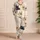 Cute French Bulldog Clover Motif for Cozy Nights and Weekend Lounging for Dog Lovers Satin Pajamas Set - 4
