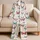 Butterfly Cottagecore Lounge Look for Cozy Spring Evenings and Giftable At-Home Moments Satin Pajamas Set - 5
