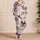 Blush Butterfly Blossom Nightwear for Cozy Evenings, Lounging, and Gift Giving for Women Satin Pajamas Set - 4