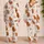 Highland Cow Floral Cozy Nights Gift for Women, Warm Rustic Home Relaxation At Home Satin Pajamas Set - 2
