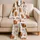 Highland Cow Floral Cozy Nights Gift for Women, Warm Rustic Home Relaxation At Home Satin Pajamas Set - 5