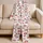 Cherry Bow Cherry Motif Summer Evening Wear for Cozy Nights and Gift Giving Women Satin Pajamas Set - 5