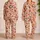 Cozy Autumn Hedgehog And Maple Leaf Nighttime Gift For Women At Home Relaxation Set Satin Pajamas Set - 2