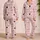 Pink Heart Sleep Motif for Cozy Nights, Sleepover Gifts, and Girly Style for Women Satin Pajamas Set - 2