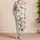 Warm Ivory Dog Doodle Gift Idea for Cozy Nights, Relaxed Lounging, and Women At Home Satin Pajamas Set - 4
