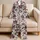 Burgundy Floral Bedroom Style for Cozy Nights, Relaxed Evenings, Women at Home Daily Satin Pajamas Set - 5