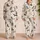 Cute Dachshund Dog Lounge For Dog Lovers, Ivory Soft Neutral Gift Idea For Home Satin Pajamas Set - 2