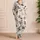 Cute Dachshund Dog Lounge For Dog Lovers, Ivory Soft Neutral Gift Idea For Home Satin Pajamas Set - 4