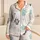 Playful Paw Motif for Cozy Nights and Gift Giving for Dog Lovers and Pet Fans At Home Satin Pajamas Set - 1