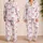 Elegant Boutique Blush Bow and Heart Lounge Look for Cozy Nights and Gift Giving Satin Pajamas Set - 2