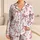 Elegant Boutique Blush Bow and Heart Lounge Look for Cozy Nights and Gift Giving Satin Pajamas Set - 1