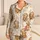 Cute Baby Monkey Hugging Teddy Bear Cozy Home Lounge Gift for Women and Teens Style Satin Pajamas Set - 1