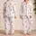 Pink Cherry and Gold Bow Accents for Summer Lounging and Relaxed Nights at Home for Women Satin Pajamas Set - 2