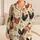 Vintage Cottagecore Chicken Motif for Cozy Farmhouse Lounging Women and Gift Giving Satin Pajamas Set - 1