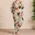Vintage Cottagecore Chicken Motif for Cozy Farmhouse Lounging Women and Gift Giving Satin Pajamas Set - 4
