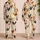 Vintage Cottagecore Chicken Motif for Cozy Farmhouse Lounging Women and Gift Giving Satin Pajamas Set - 2