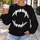 White Fanged Mouth for Bold Alternative Streetwear and Everyday Casual Style All-over Print Knitted Sweater - 5