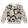 Monochrome Cartoon Faces for Casual Outings and Everyday Wear All-over Print Knitted Sweater - 4