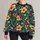 Tropical Hibiscus And Palm Foliage For Island Escapes And Everyday Resort Wear All-over Print Knitted Sweater - 1