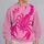 Bold Magenta Scorpion Streetwear Style for Parties and Everyday Urban Wear for Men All-over Print Knitted Sweater - 2