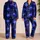Midnight Celestial Moon And Star Lounge Look For Cozy Nights And Plus Size Women Satin Pajamas Set - 2